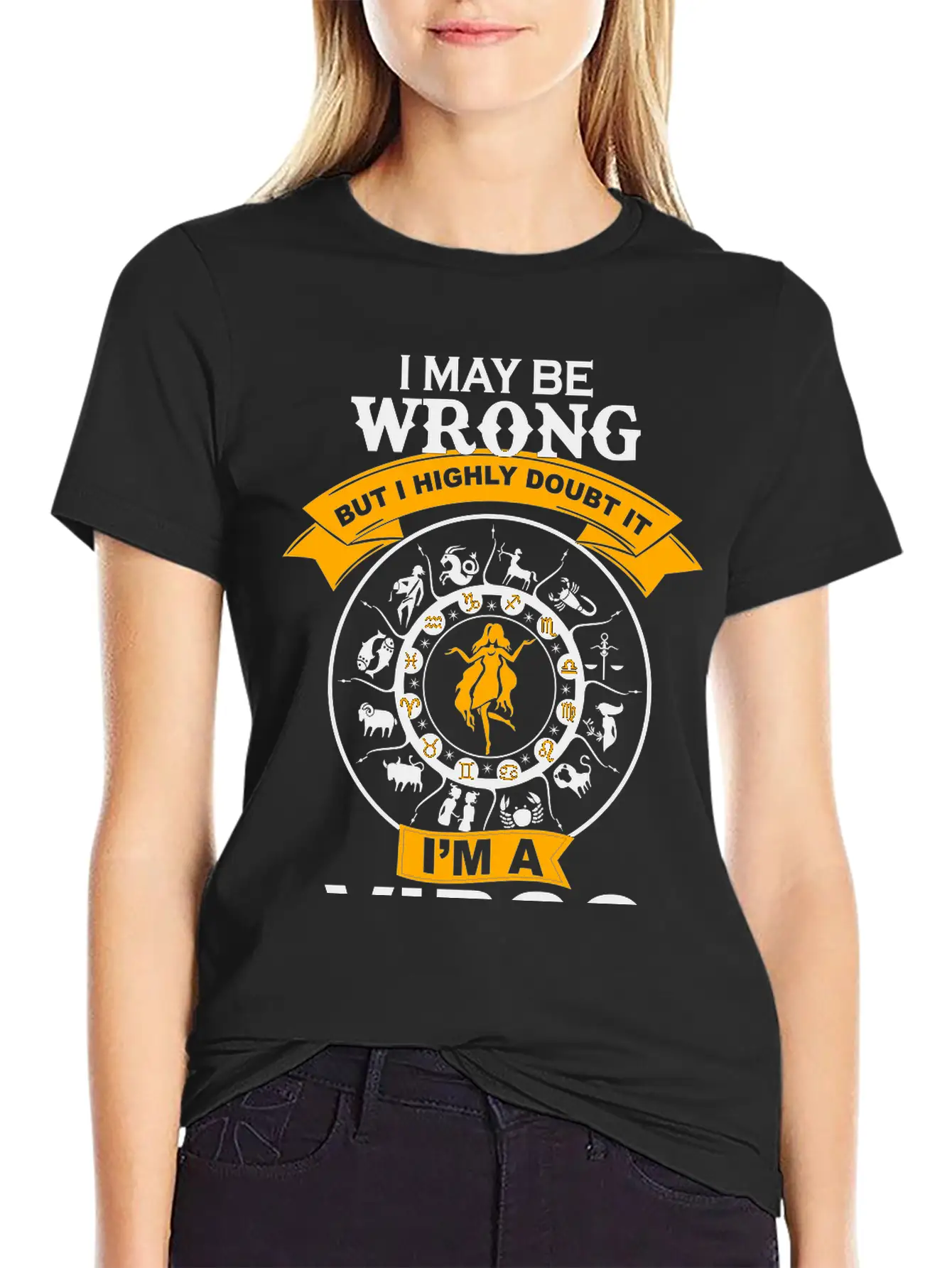 I May Be Wrong I'm A Virgo Essential Cotton Tee For Daily Outfits – Unisex Style