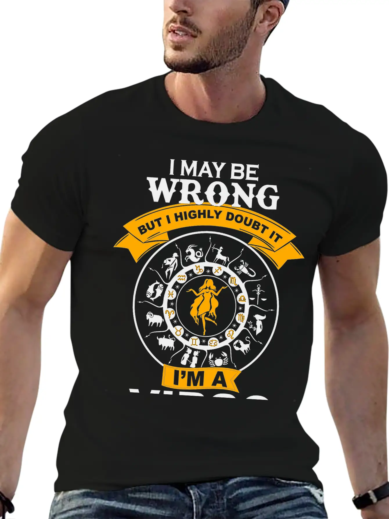 I May Be Wrong I'm A Virgo Essential Cotton Tee For Daily Outfits – Unisex Style