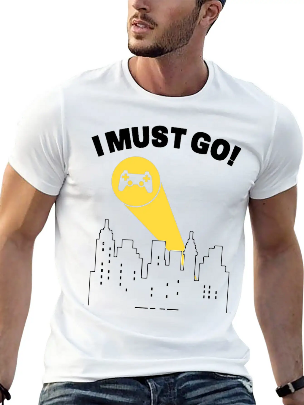 I Must Go Video Games Need Me - Gamer Humor Gaming Essential Cotton Tee For Daily Outfits – Unisex Style