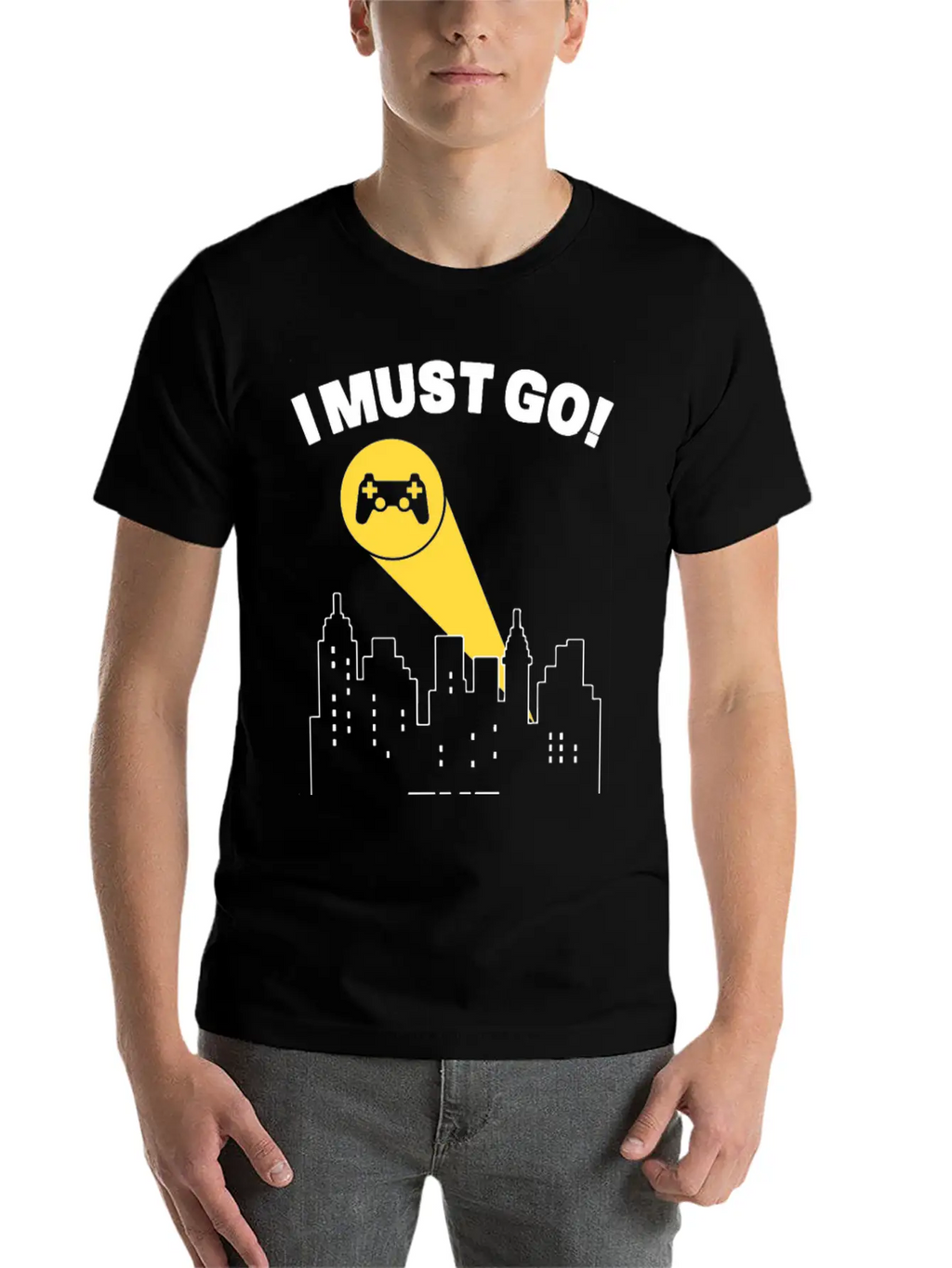 I Must Go Video Games Need Me - Gamer Humor Gaming Essential Cotton Tee For Daily Outfits – Unisex Style