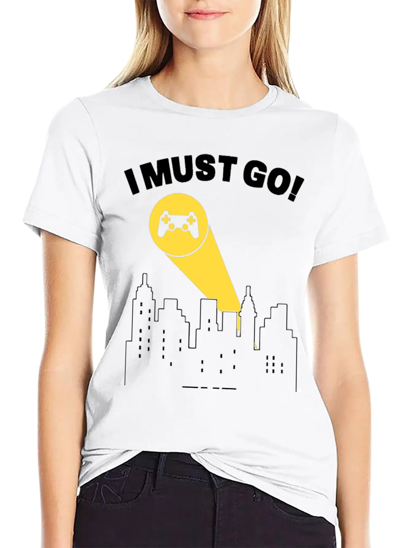 I Must Go Video Games Need Me - Gamer Humor Gaming Essential Cotton Tee For Daily Outfits – Unisex Style