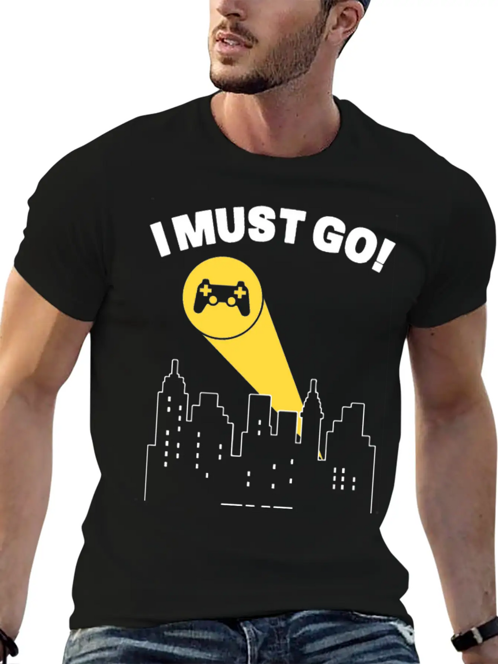 I Must Go Video Games Need Me - Gamer Humor Gaming Essential Cotton Tee For Daily Outfits – Unisex Style