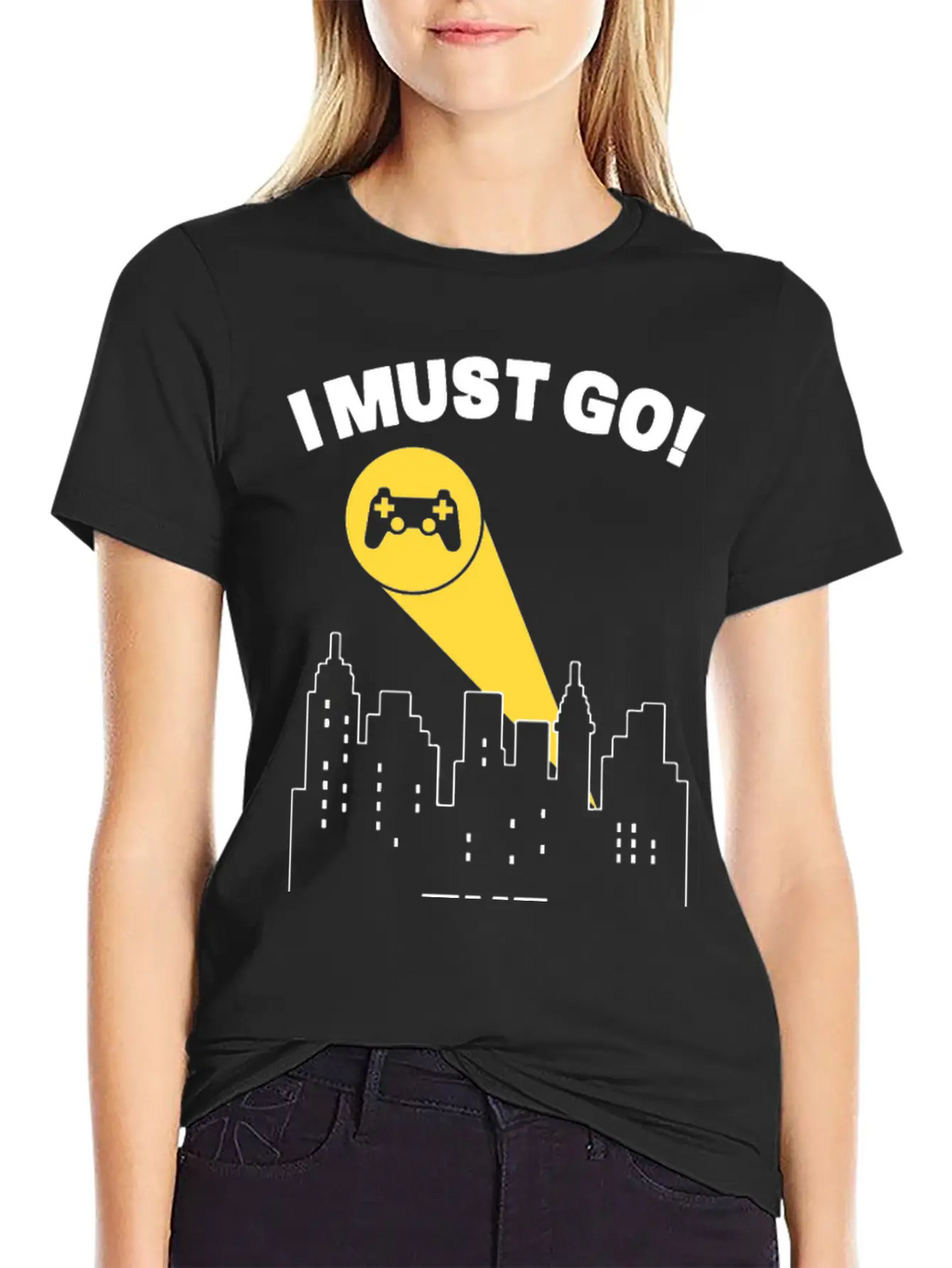 I Must Go Video Games Need Me - Gamer Humor Gaming Essential Cotton Tee For Daily Outfits – Unisex Style