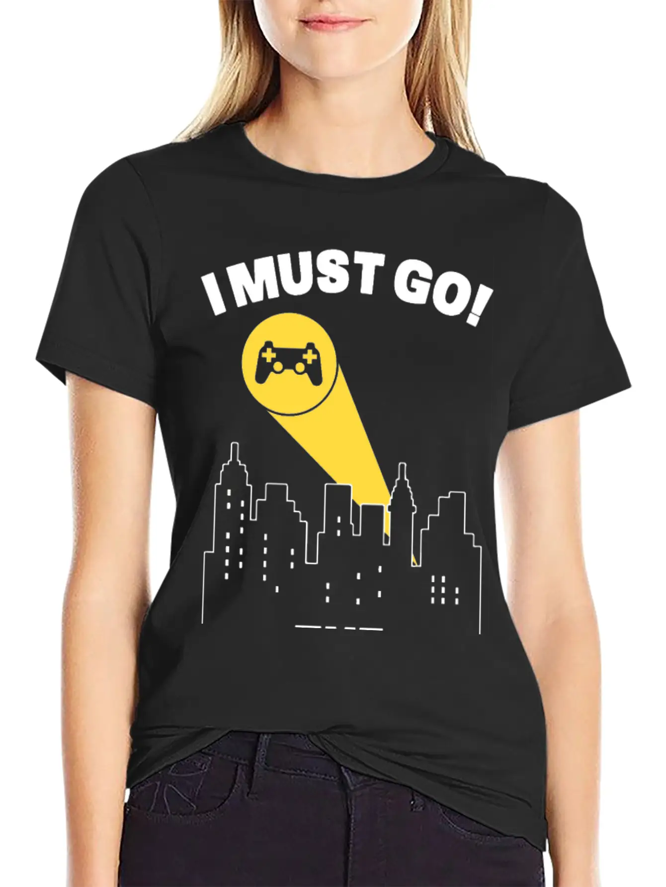 I Must Go Video Games Need Me - Gamer Humor Gaming Essential Cotton Tee For Daily Outfits – Unisex Style