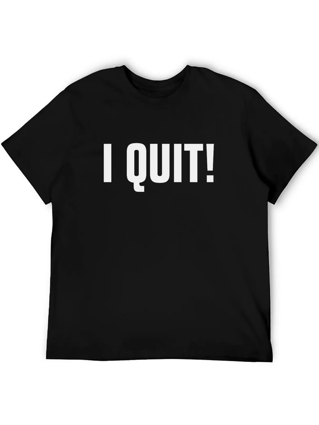I QUIT! RETIRED BORING LAZY Unisex Casual T-Shirt – Clean Design For Daily Comfort