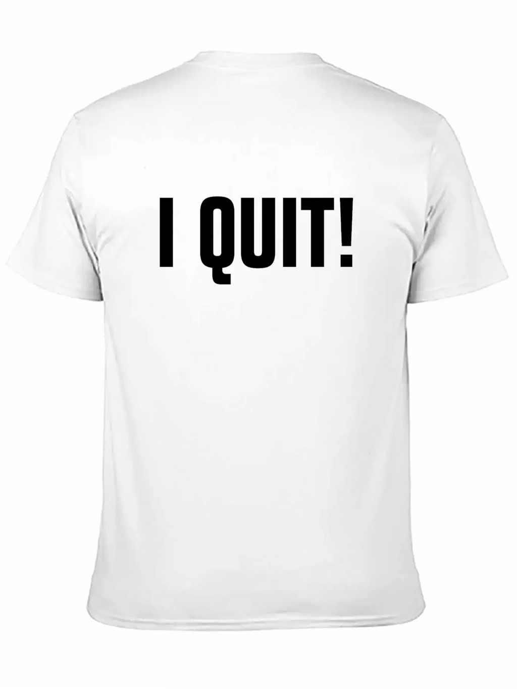 I QUIT! RETIRED BORING LAZY Unisex Casual T-Shirt – Clean Design For Daily Comfort