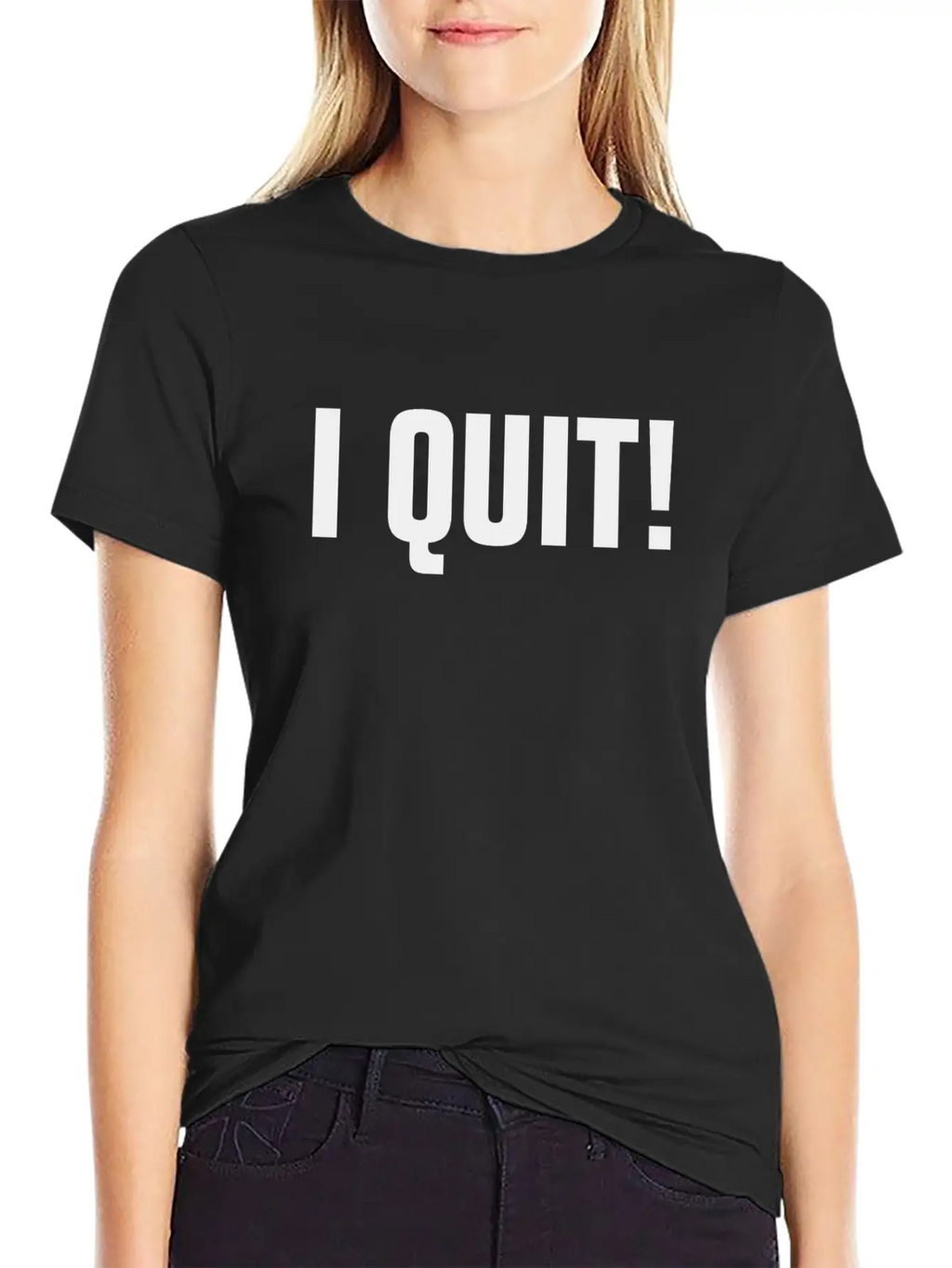 I QUIT! RETIRED BORING LAZY Unisex Casual T-Shirt – Clean Design For Daily Comfort