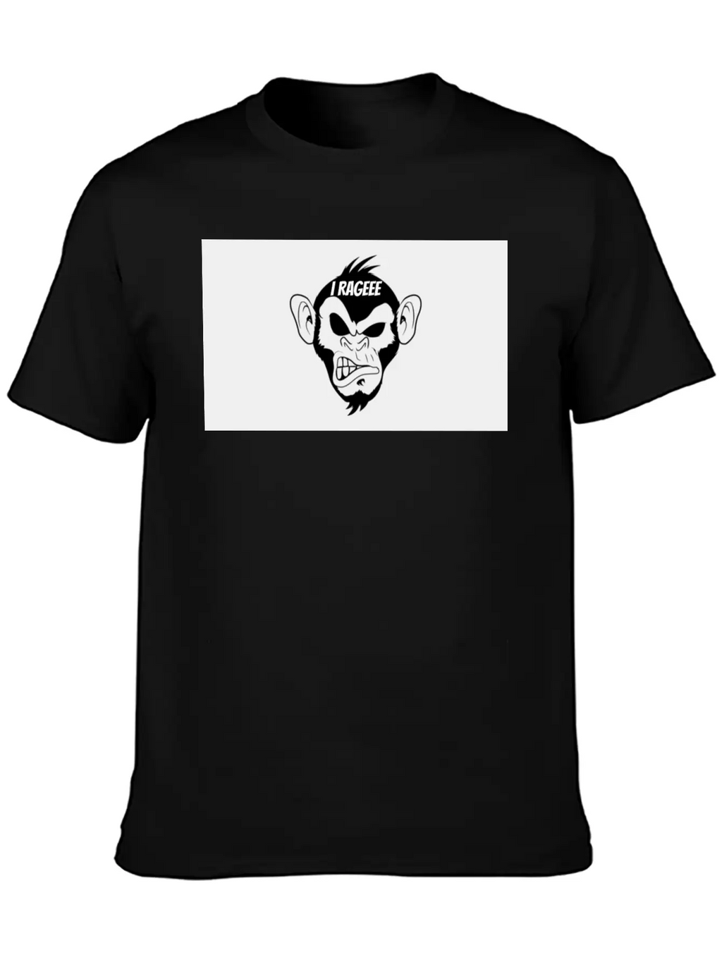 I RAGEEE Merch Classic Fit Graphic Tee For Daily Comfort – Unisex Cotton Shirt