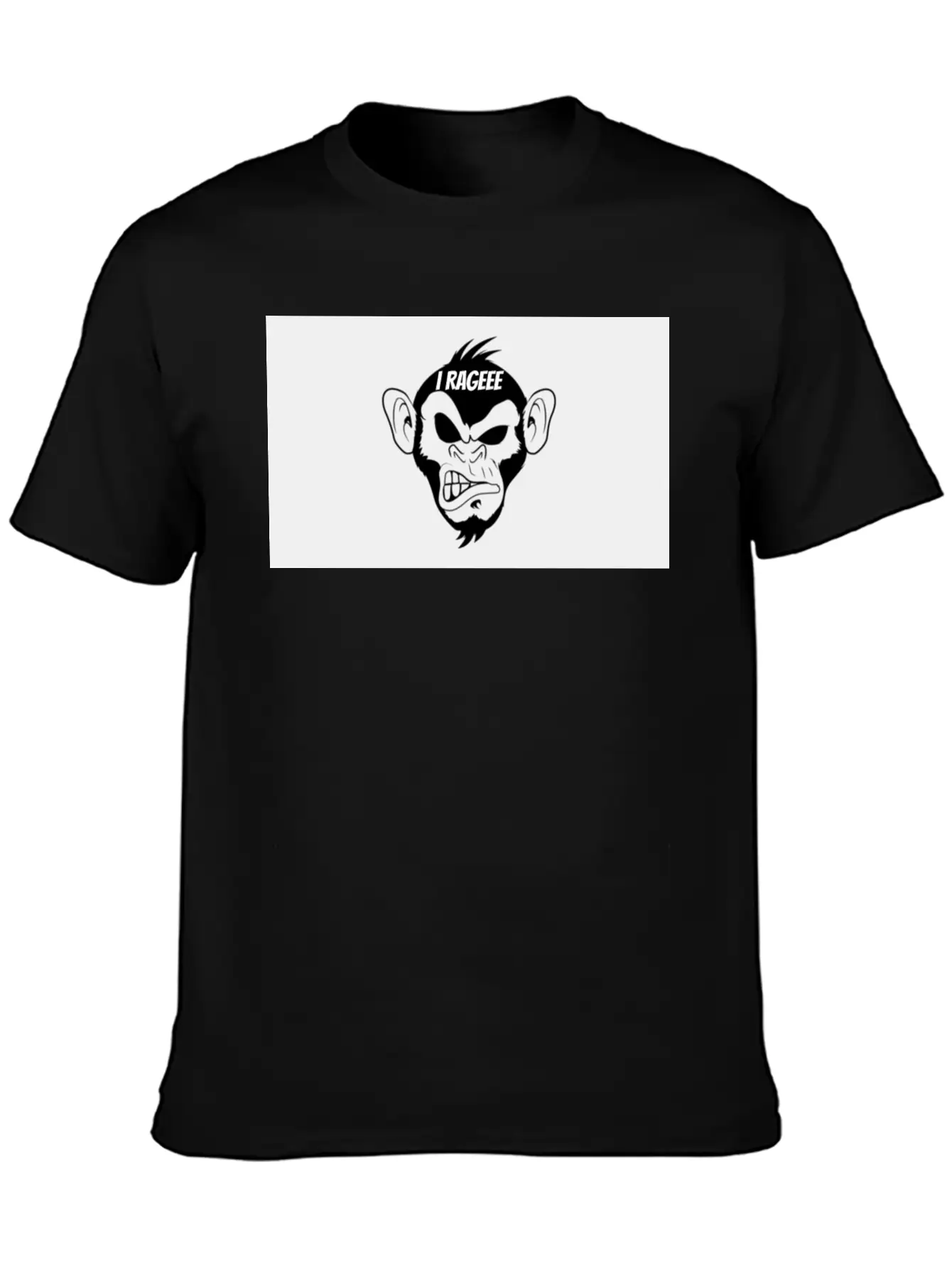 I RAGEEE Merch Classic Fit Graphic Tee For Daily Comfort – Unisex Cotton Shirt