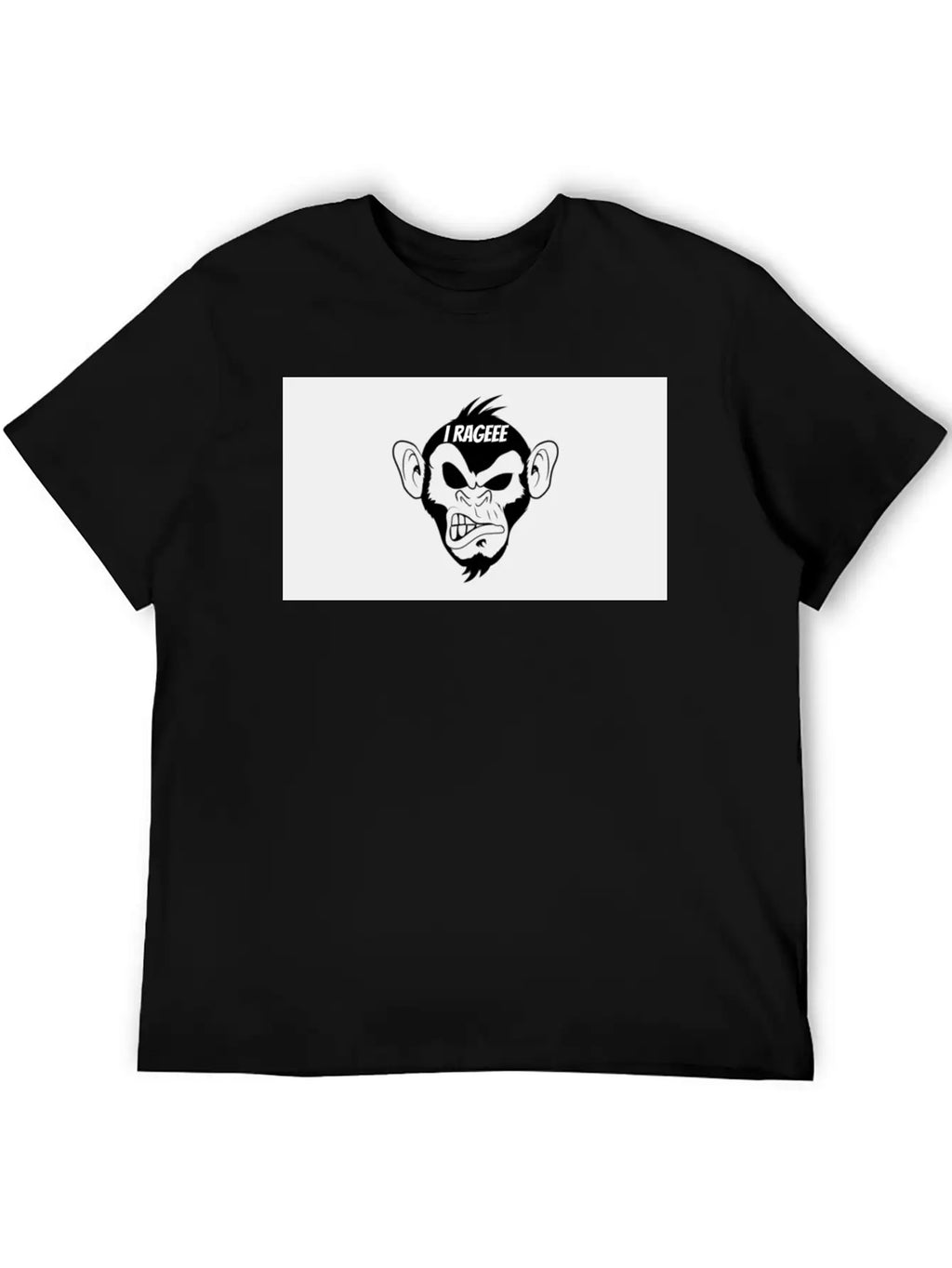 I RAGEEE Merch Classic Fit Graphic Tee For Daily Comfort – Unisex Cotton Shirt