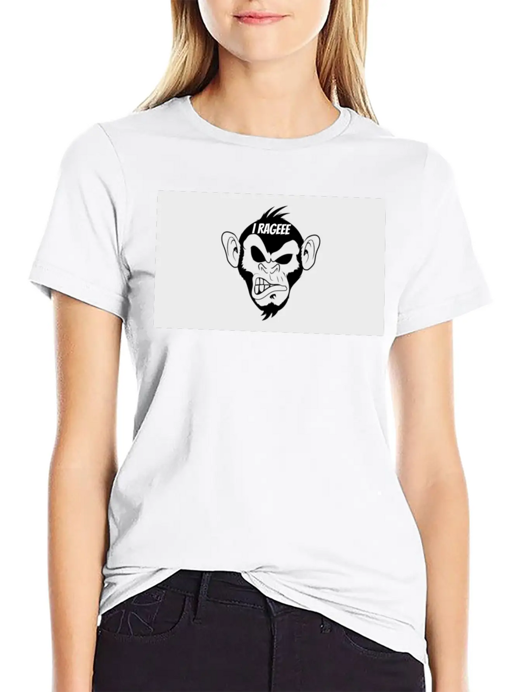 I RAGEEE Merch Classic Fit Graphic Tee For Daily Comfort – Unisex Cotton Shirt