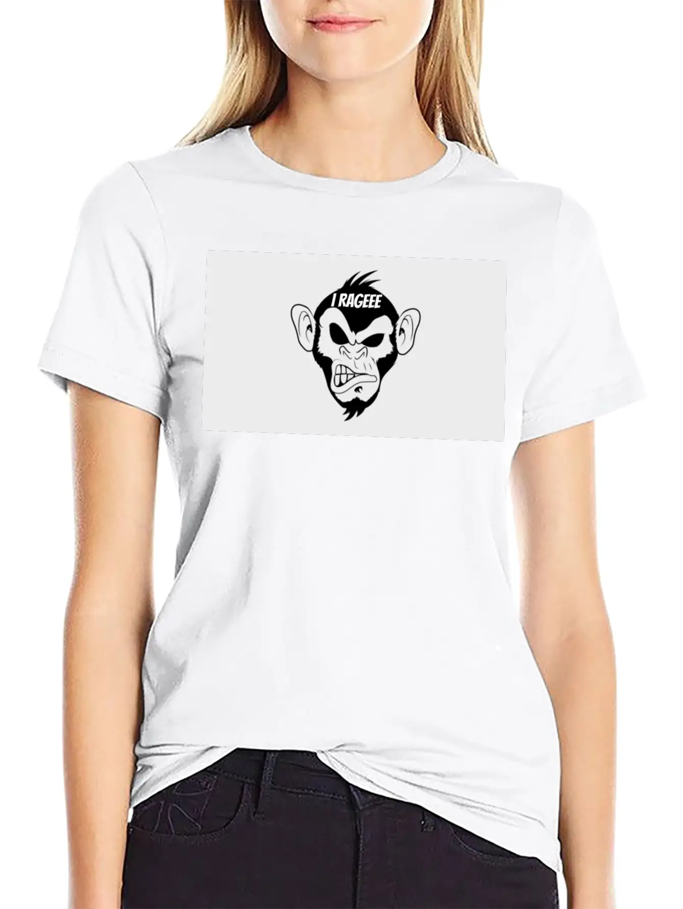 I RAGEEE Merch Classic Fit Graphic Tee For Daily Comfort – Unisex Cotton Shirt