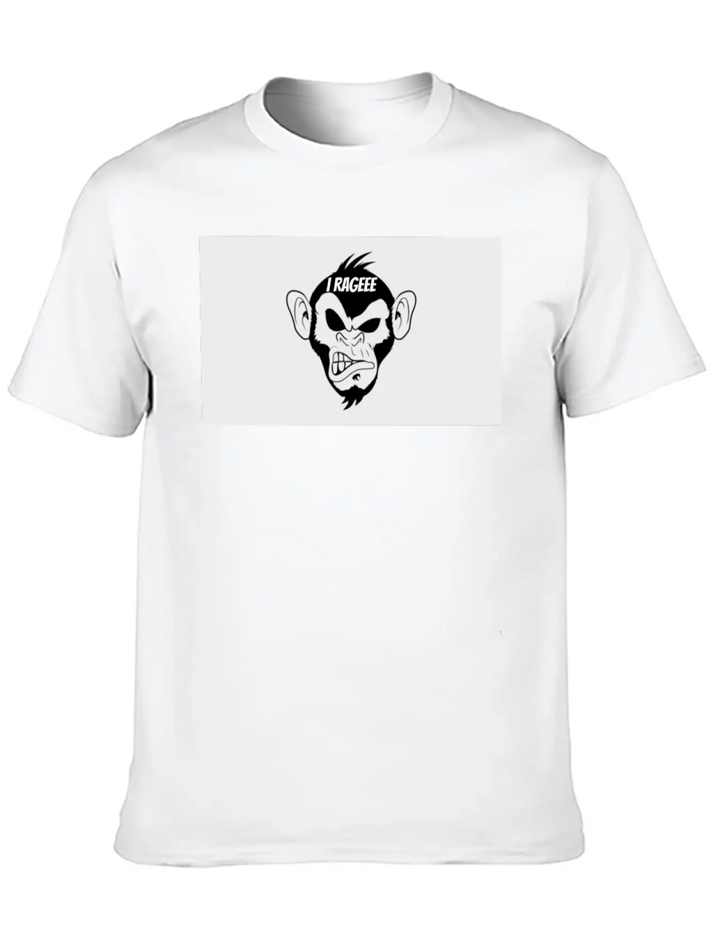 I RAGEEE Merch Classic Fit Graphic Tee For Daily Comfort – Unisex Cotton Shirt