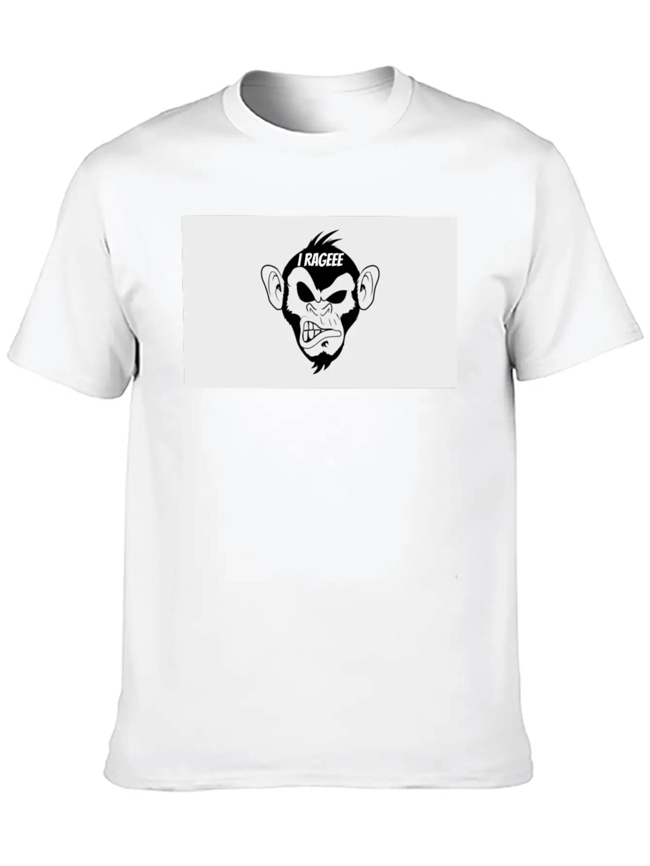 I RAGEEE Merch Classic Fit Graphic Tee For Daily Comfort – Unisex Cotton Shirt