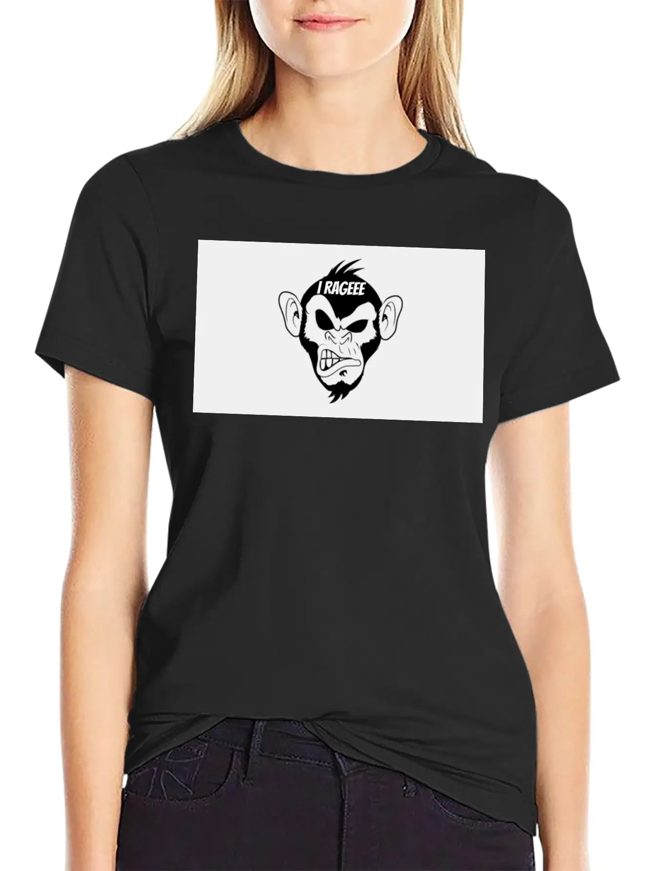 I RAGEEE Merch Classic Fit Graphic Tee For Daily Comfort – Unisex Cotton Shirt