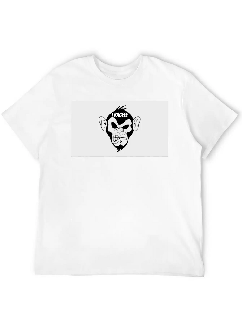 I RAGEEE Merch Classic Fit Graphic Tee For Daily Comfort – Unisex Cotton Shirt