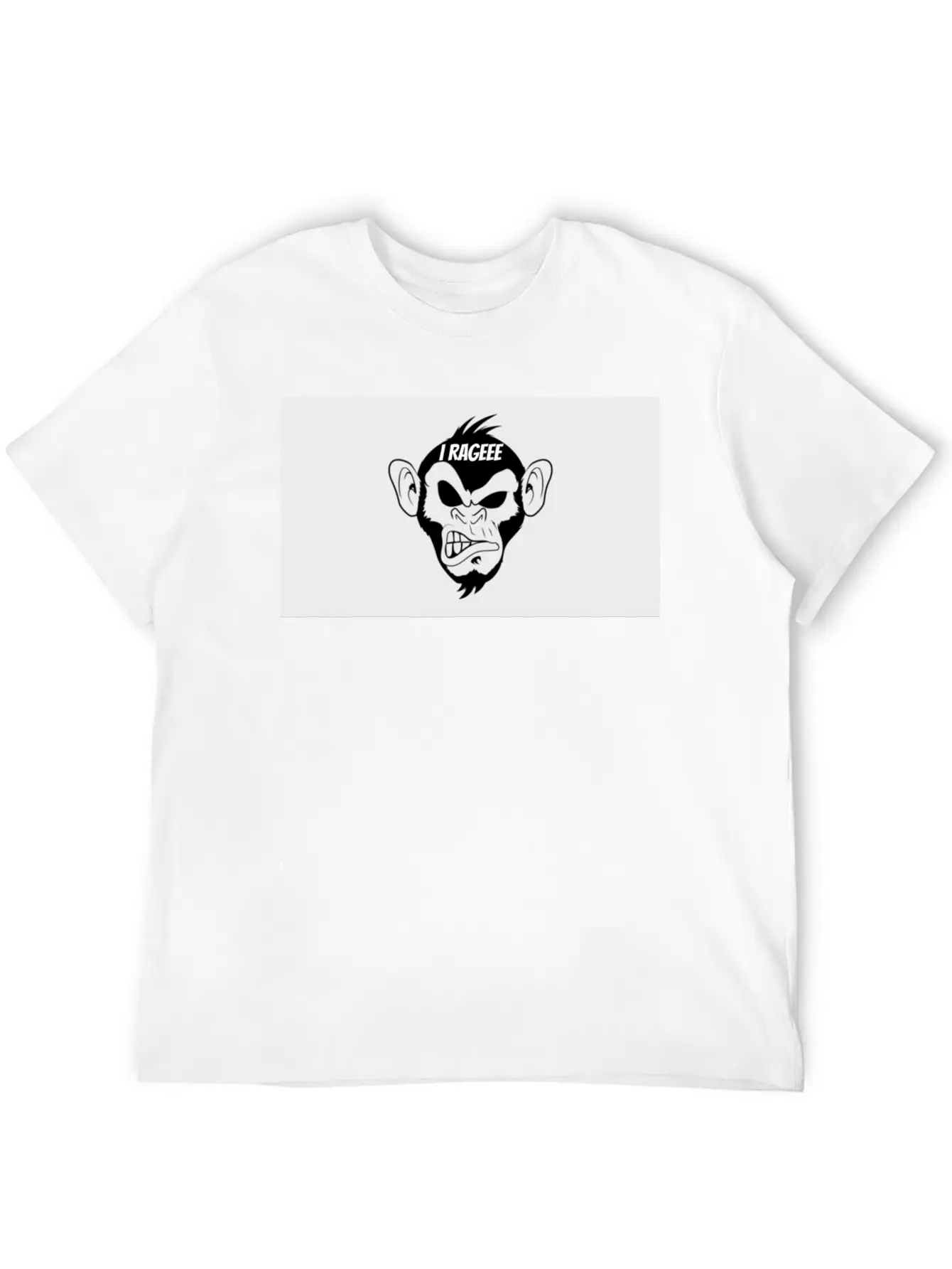 I RAGEEE Merch Classic Fit Graphic Tee For Daily Comfort – Unisex Cotton Shirt