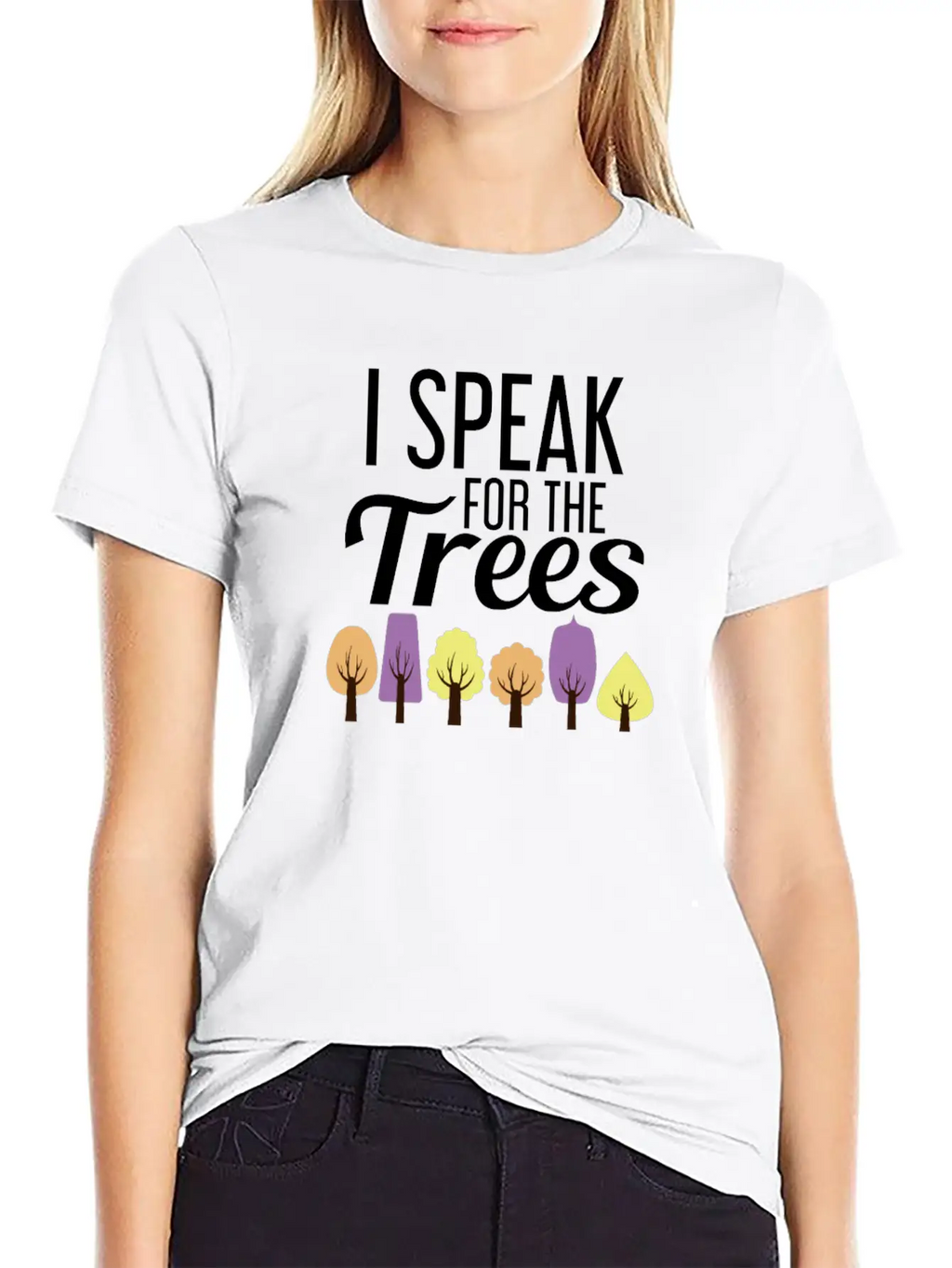 I Speak For The Trees Shirt Unisex Casual T-Shirt – Clean Design For Daily Comfort