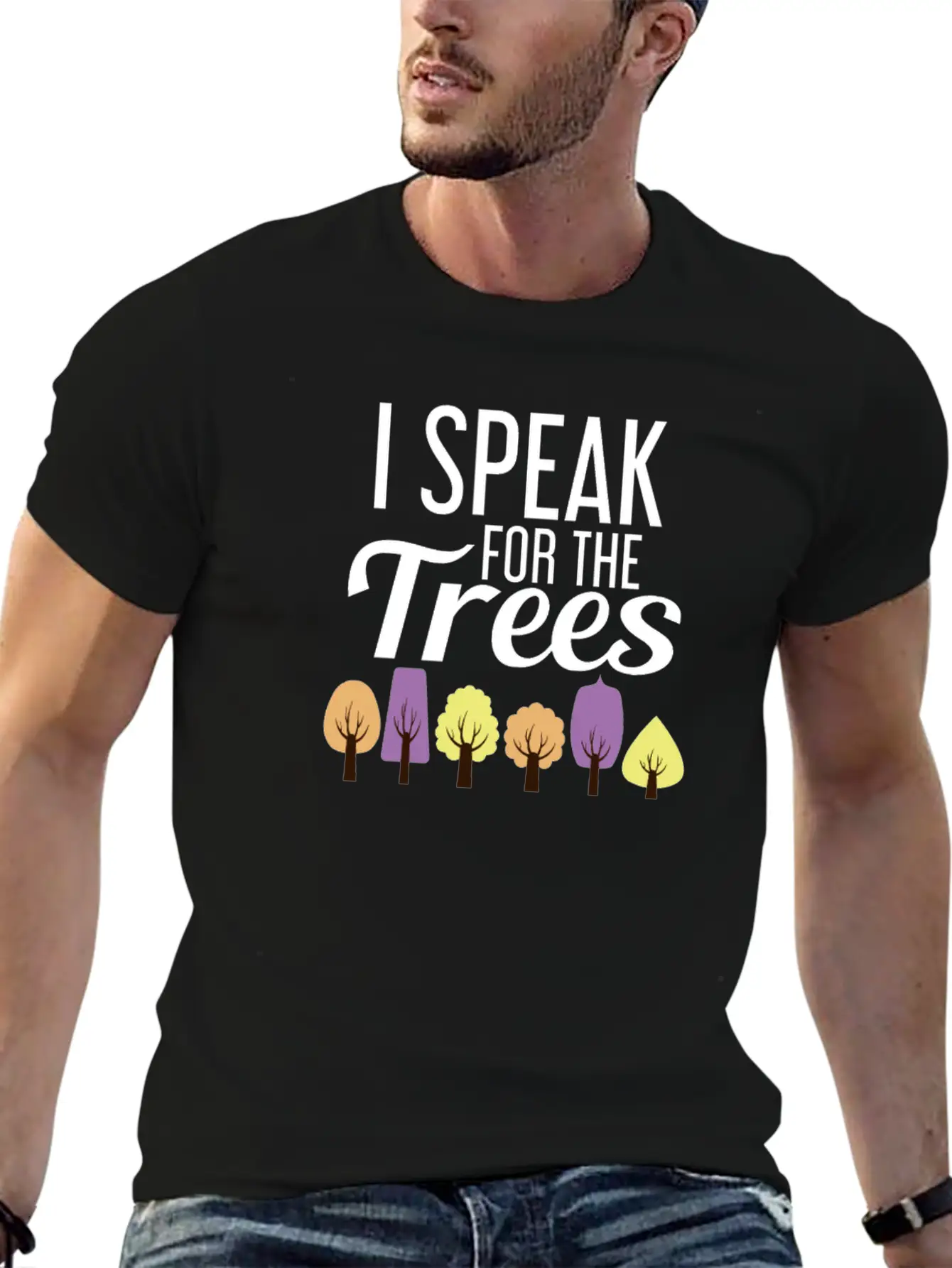 I Speak For The Trees Shirt Unisex Casual T-Shirt – Clean Design For Daily Comfort