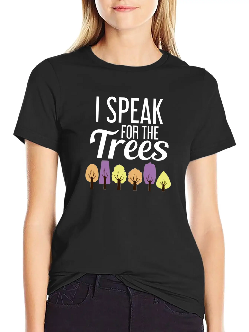I Speak For The Trees Shirt Unisex Casual T-Shirt – Clean Design For Daily Comfort