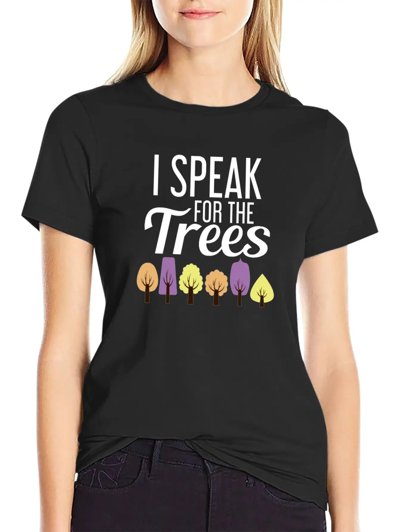 I Speak For The Trees Shirt Unisex Casual T-Shirt – Clean Design For Daily Comfort