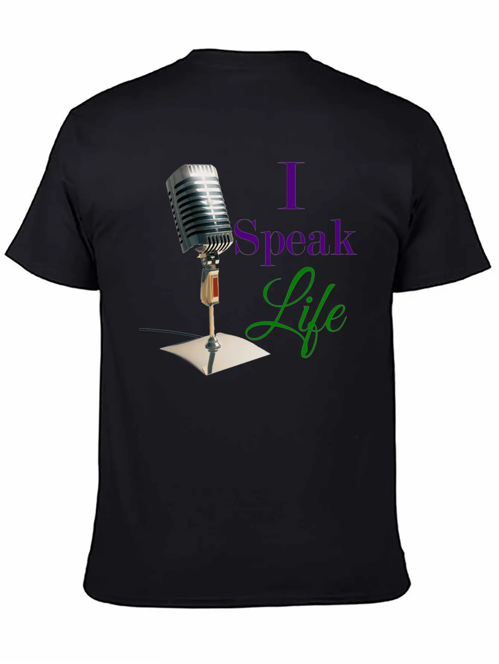 "I Speak Life" Tee Unisex Short Sleeve Soft Cotton T-Shirt – Casual Everyday Wear
