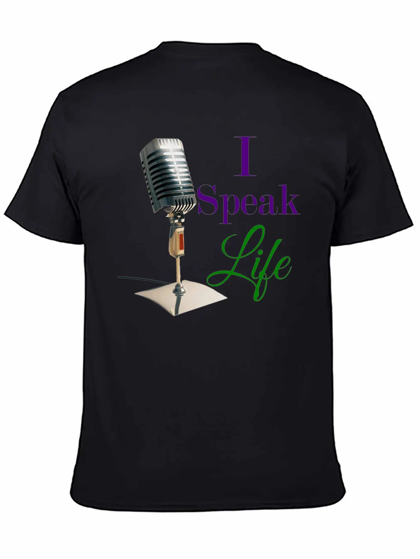 "I Speak Life" Tee Unisex Short Sleeve Soft Cotton T-Shirt – Casual Everyday Wear