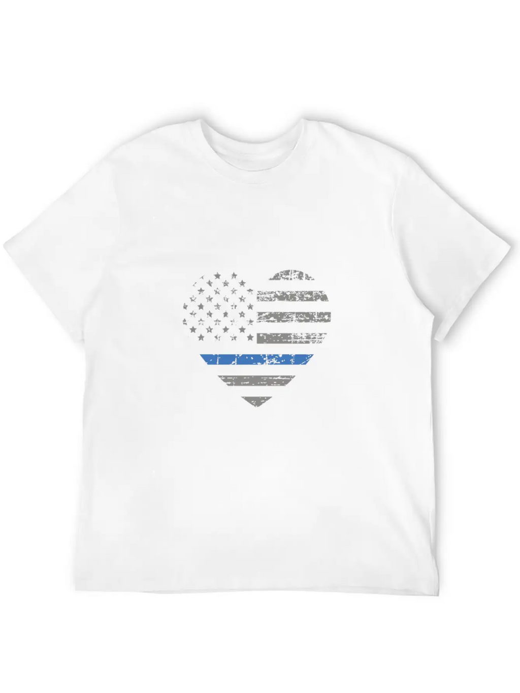 I Support The Thin Blue Line Gift Tee Unisex Casual T-Shirt – Clean Design For Daily Comfort