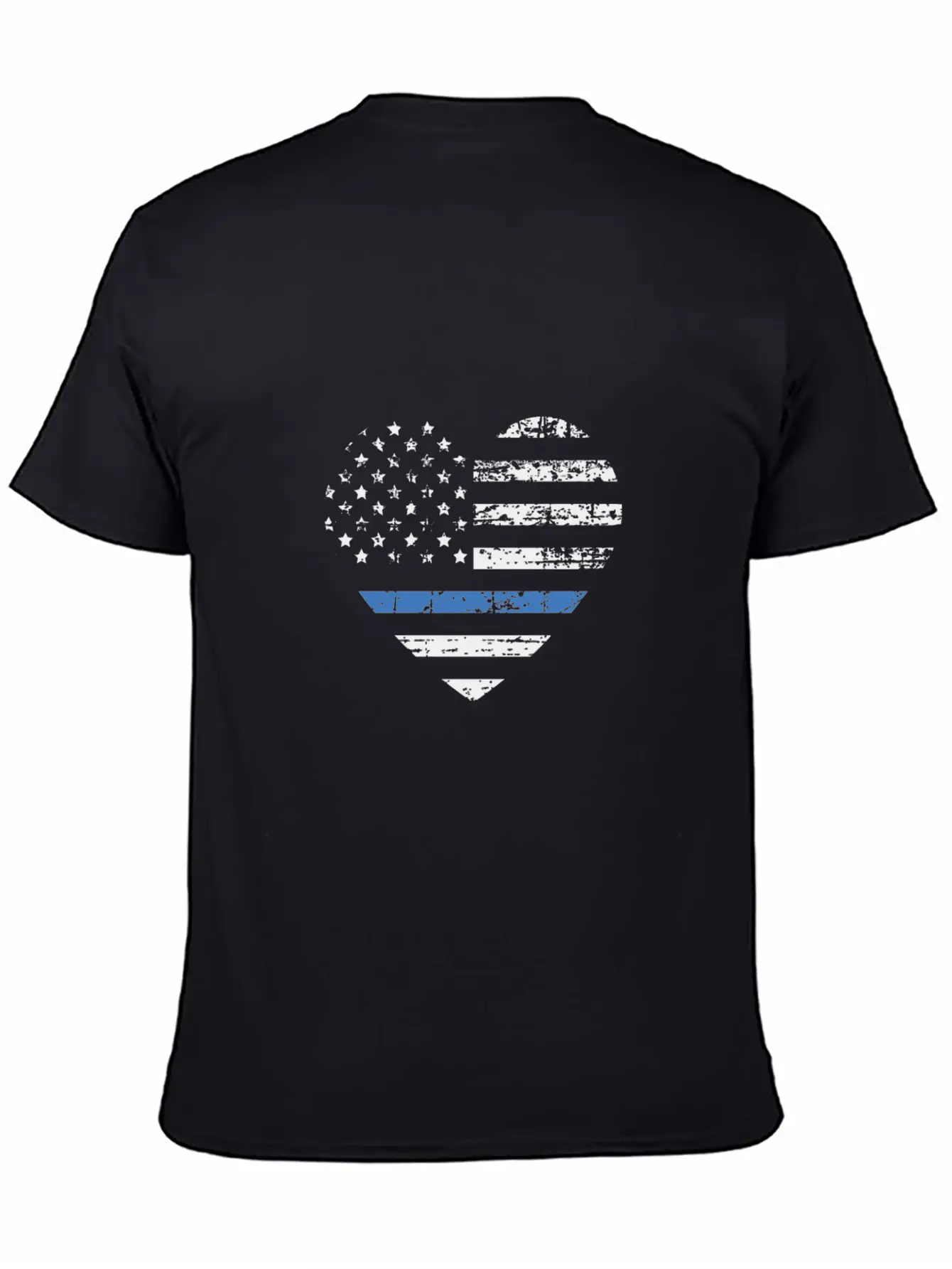 I Support The Thin Blue Line Gift Tee Unisex Casual T-Shirt – Clean Design For Daily Comfort