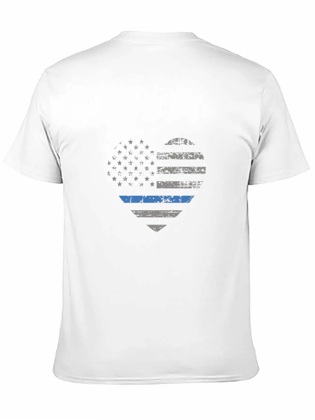 I Support The Thin Blue Line Gift Tee Unisex Casual T-Shirt – Clean Design For Daily Comfort