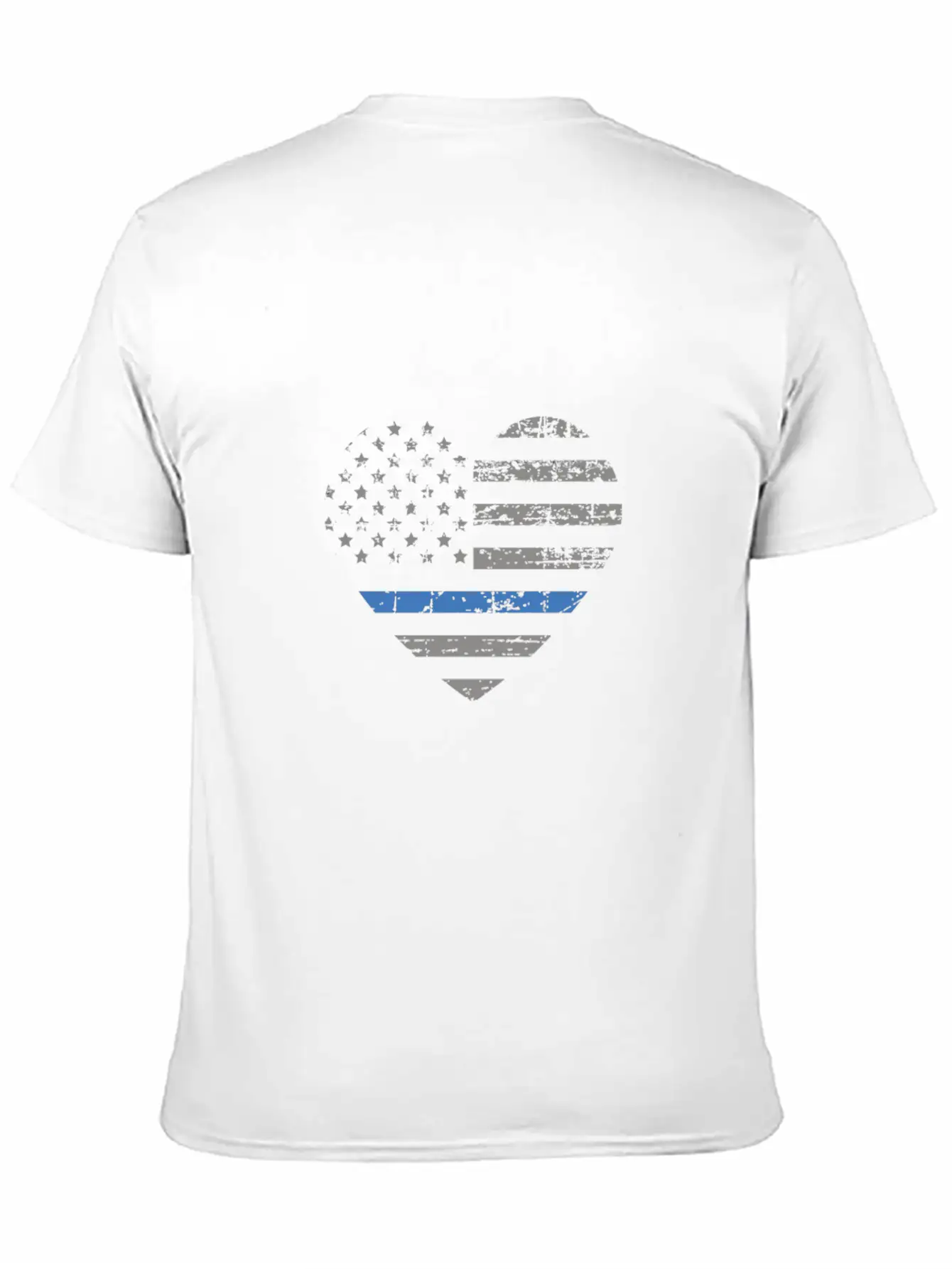 I Support The Thin Blue Line Gift Tee Unisex Casual T-Shirt – Clean Design For Daily Comfort