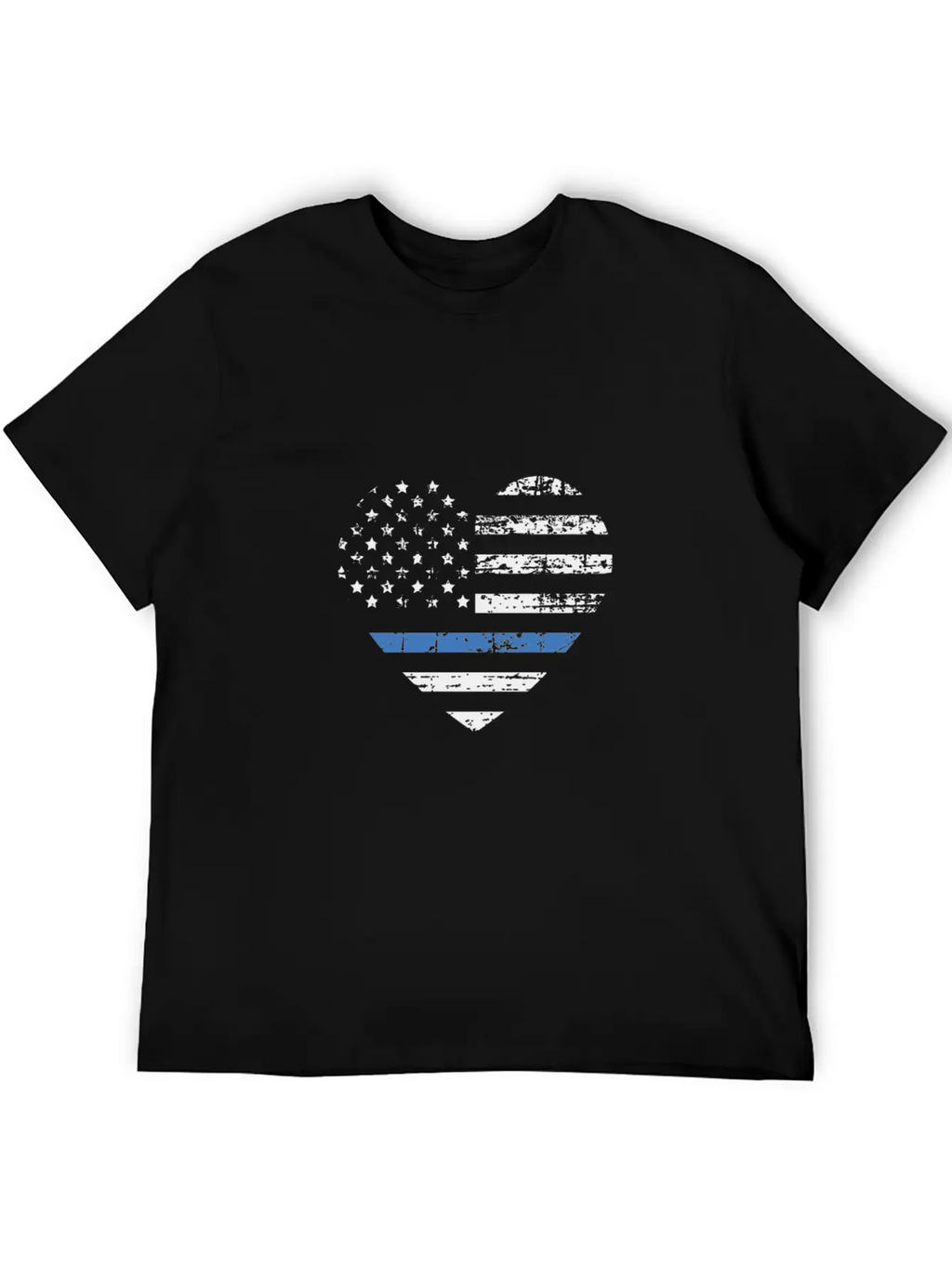 I Support The Thin Blue Line Gift Tee Unisex Casual T-Shirt – Clean Design For Daily Comfort