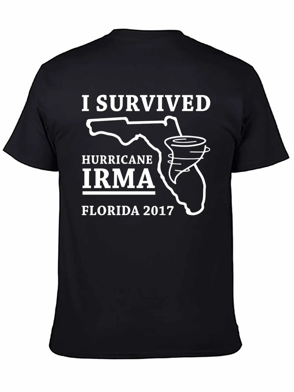 I Survived Hurricane Irma Classic Fit Graphic Tee For Daily Comfort – Unisex Cotton Shirt