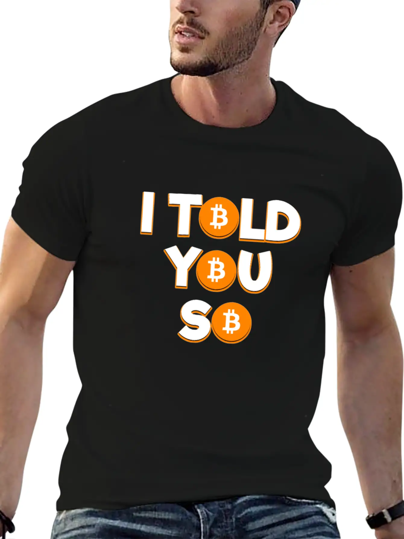 I Told You So Bitcoin Cryptocurrency Stock Market Essential Cotton Tee For Daily Outfits – Unisex Style