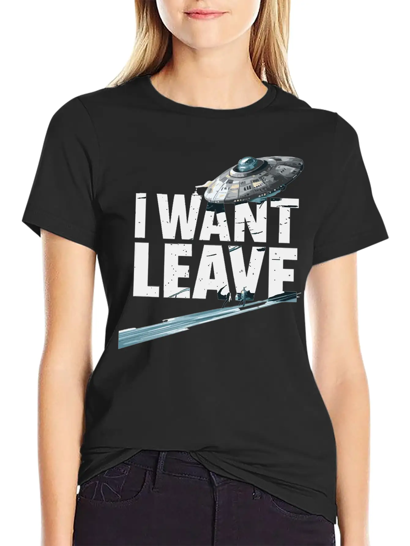 I Want Leave Unisex Casual T-Shirt – Clean Design For Daily Comfort