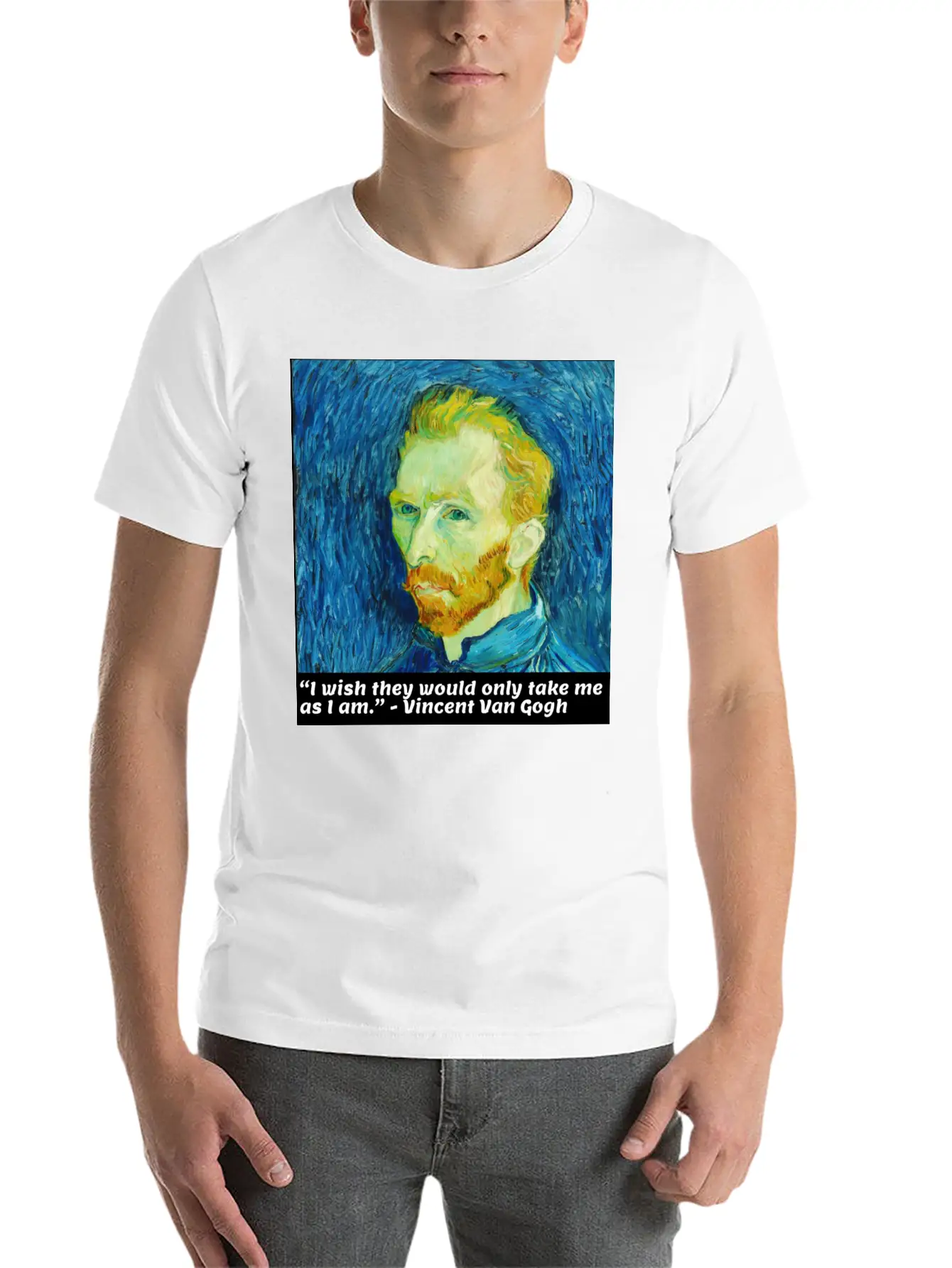 I Wish They Would Only Take Me As I Am Essential Cotton Tee For Daily Outfits – Unisex Style