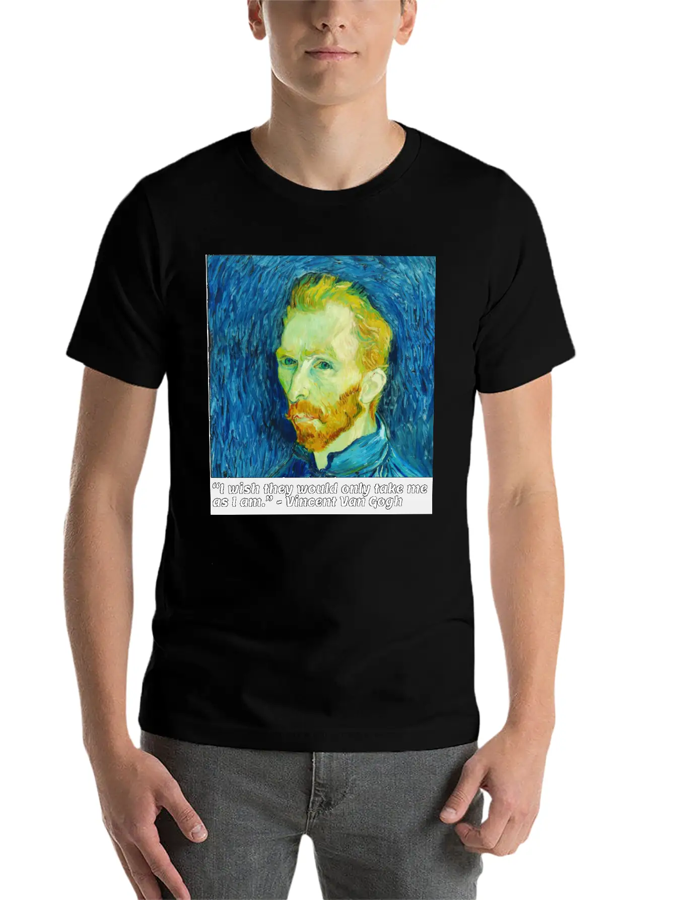 I Wish They Would Only Take Me As I Am Essential Cotton Tee For Daily Outfits – Unisex Style