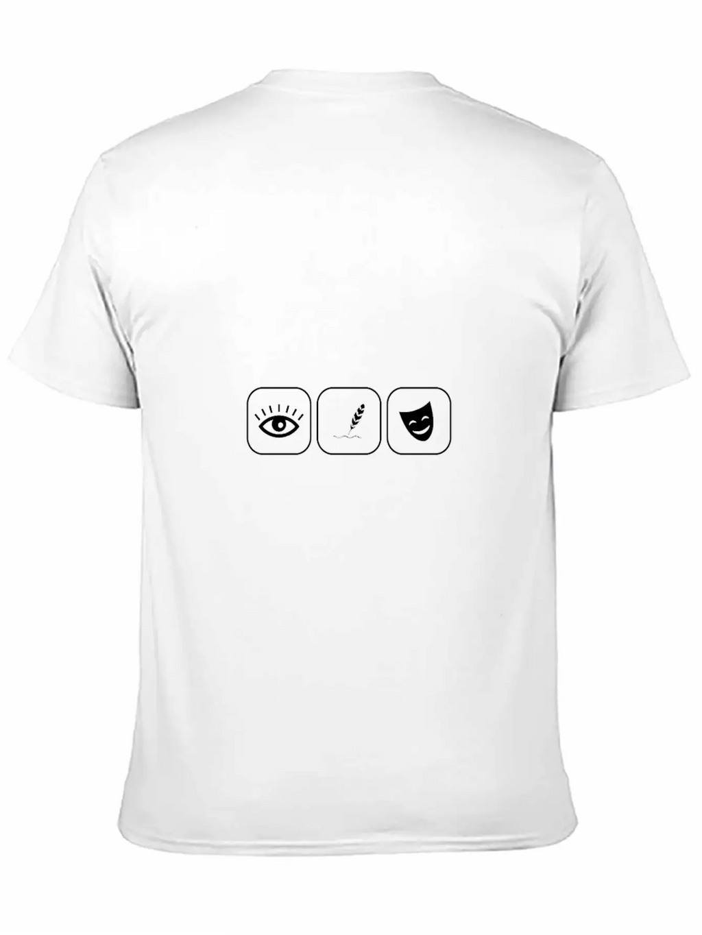 I Write Comedy Rebus Unisex Casual T-Shirt – Clean Design For Daily Comfort