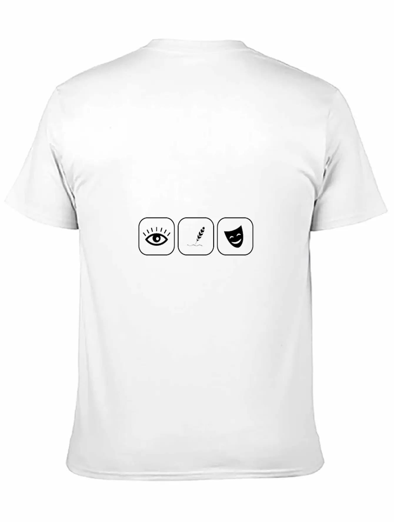 I Write Comedy Rebus Unisex Casual T-Shirt – Clean Design For Daily Comfort