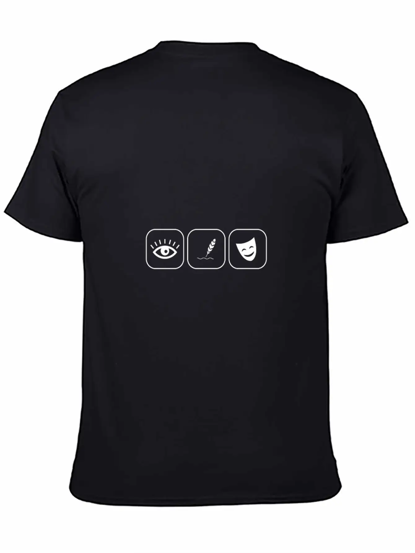 I Write Comedy Rebus Unisex Casual T-Shirt – Clean Design For Daily Comfort