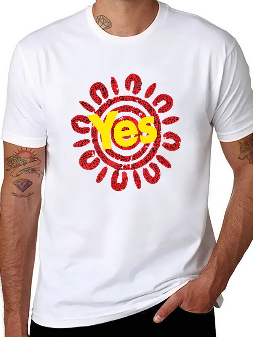 Yes Graphic Tee - Bold Statement Shirt