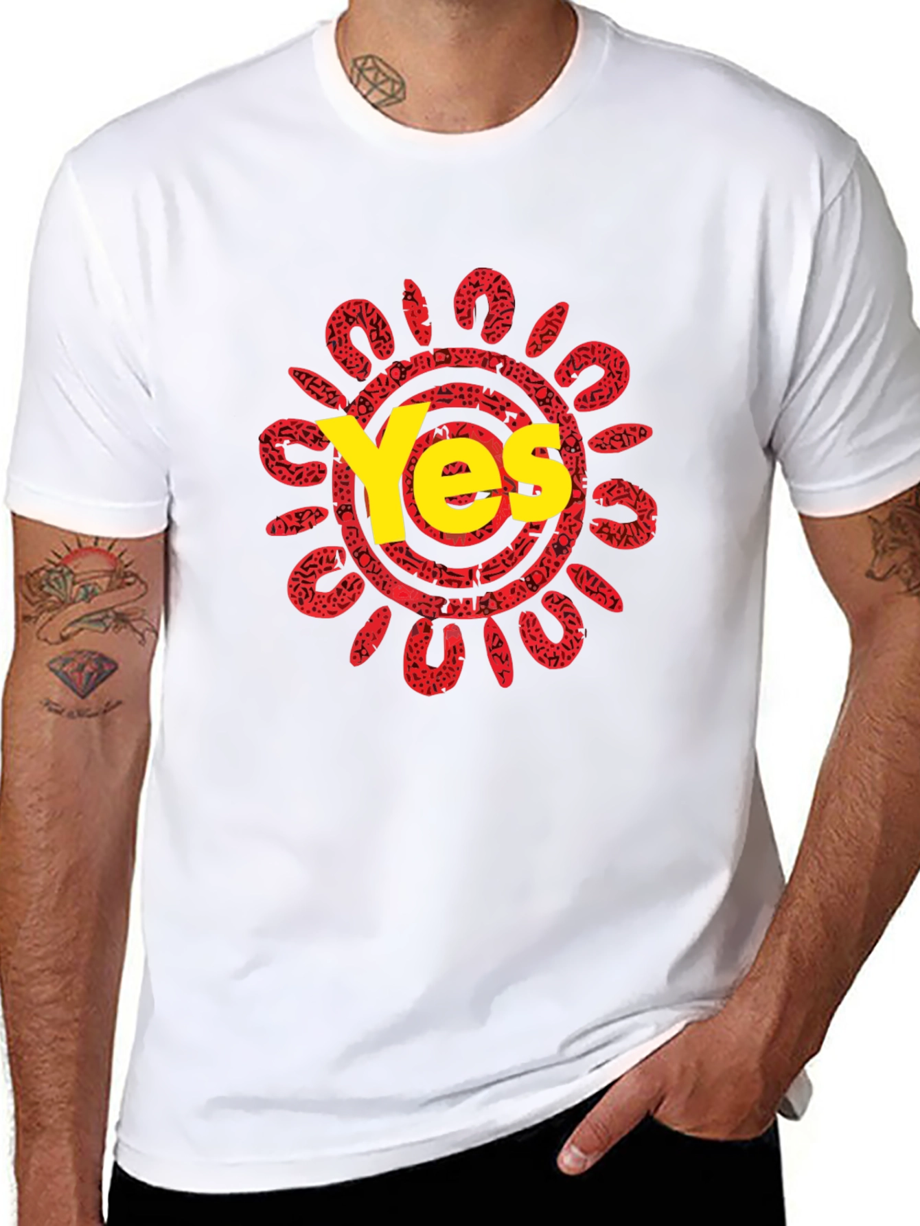 Yes Graphic Tee - Bold Statement Shirt