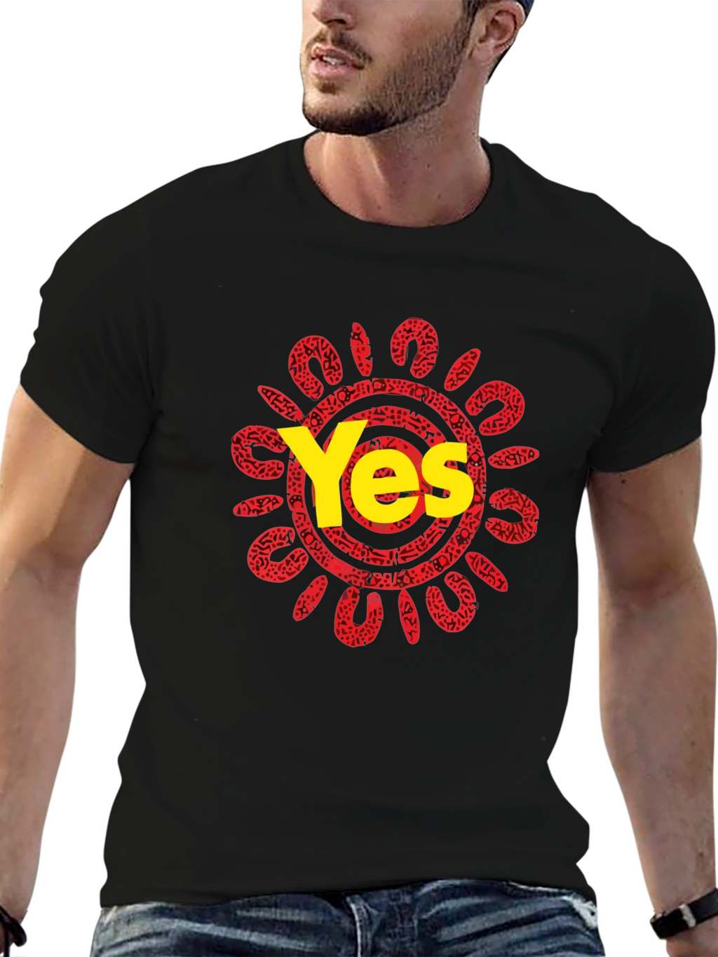 Yes Graphic Tee - Bold Statement Shirt