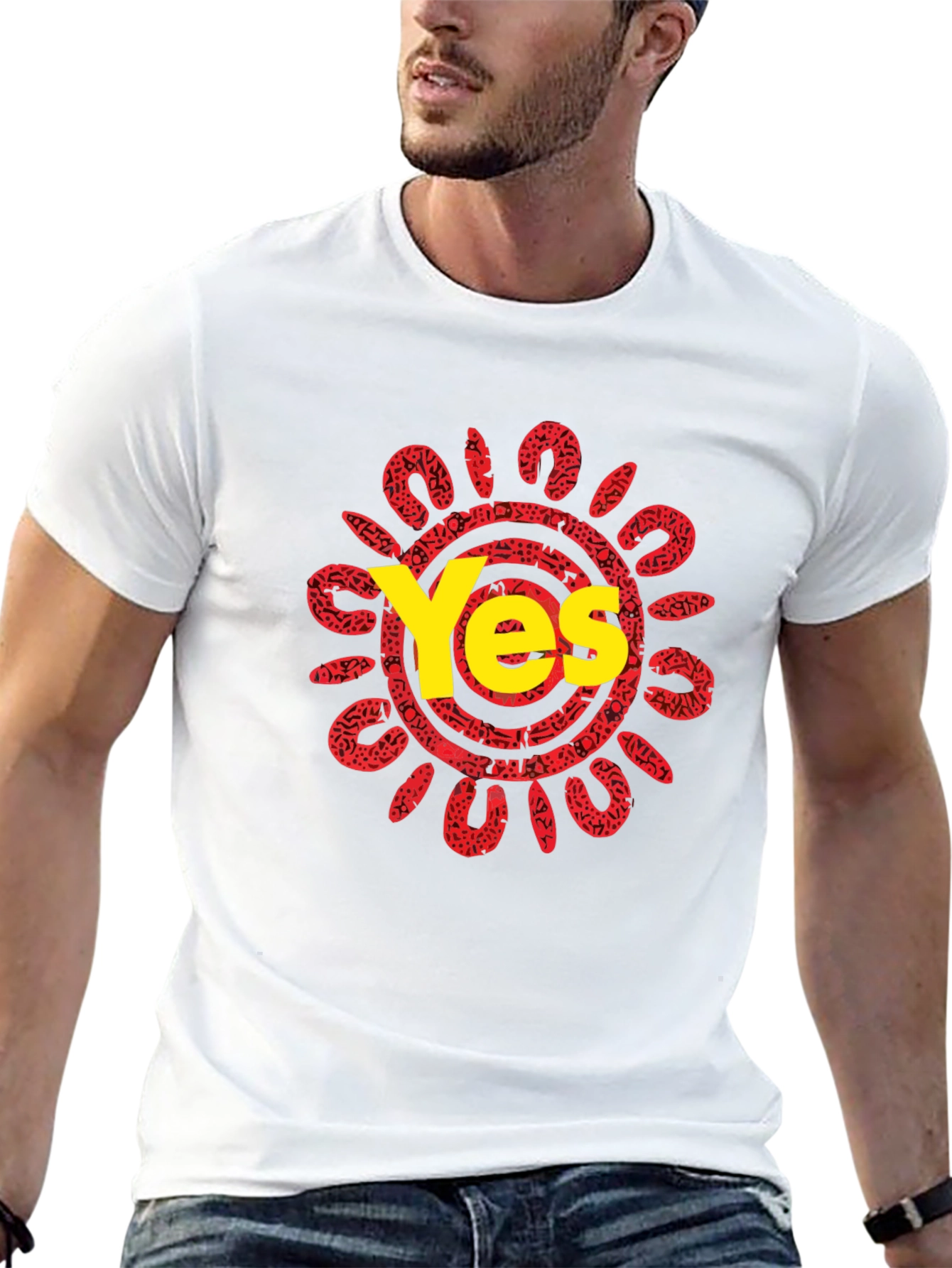 Yes Graphic Tee - Bold Statement Shirt