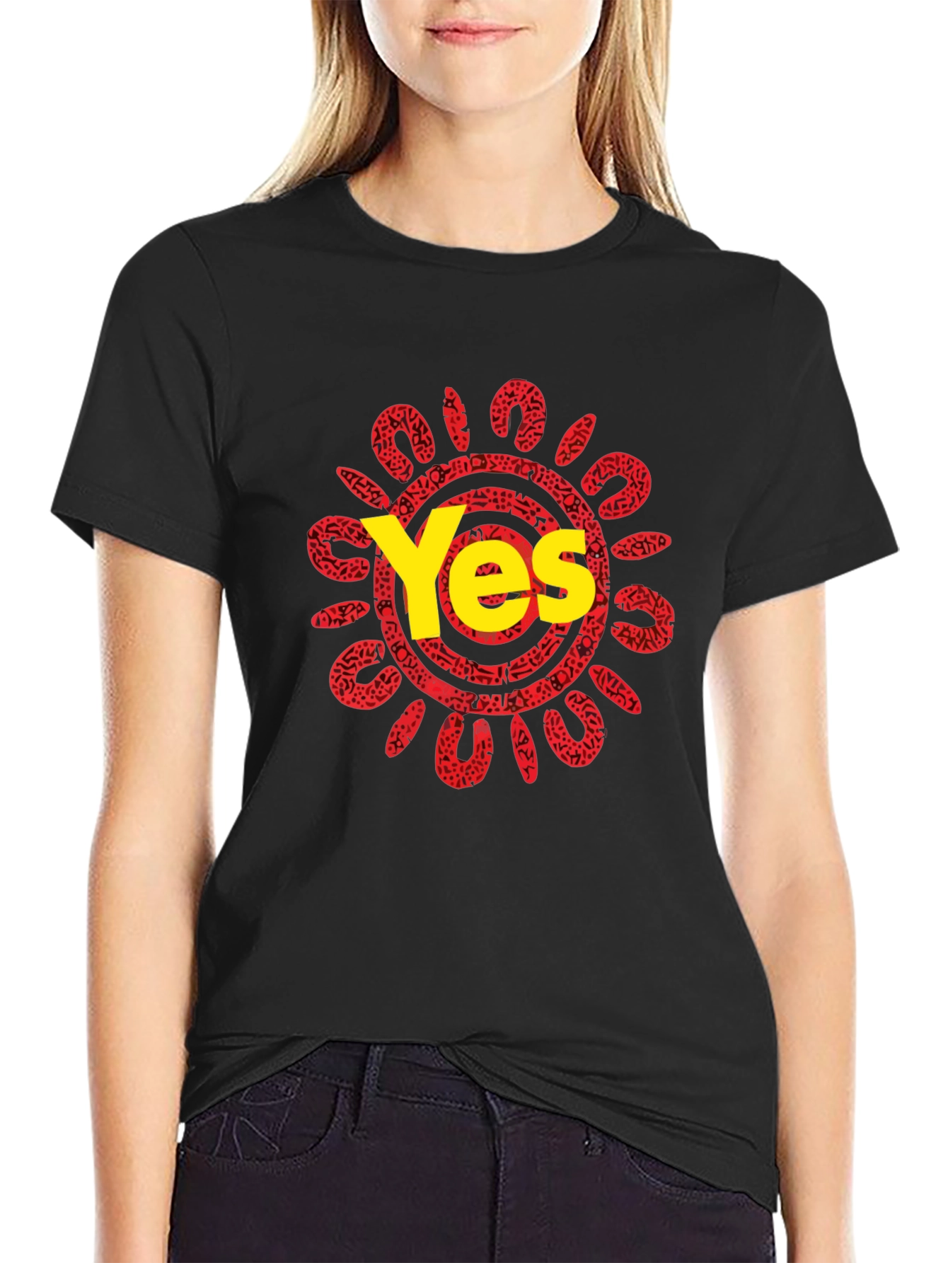 Yes Graphic Tee - Bold Statement Shirt