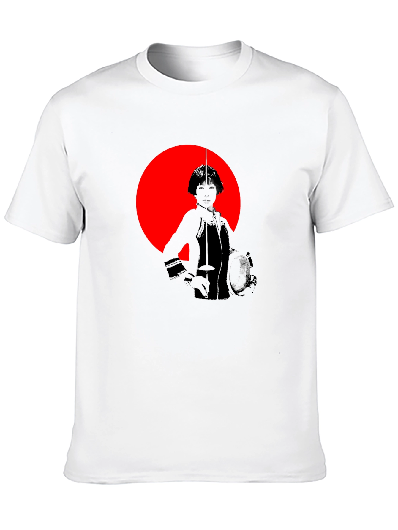 Fencing Silhouette Graphic Tee