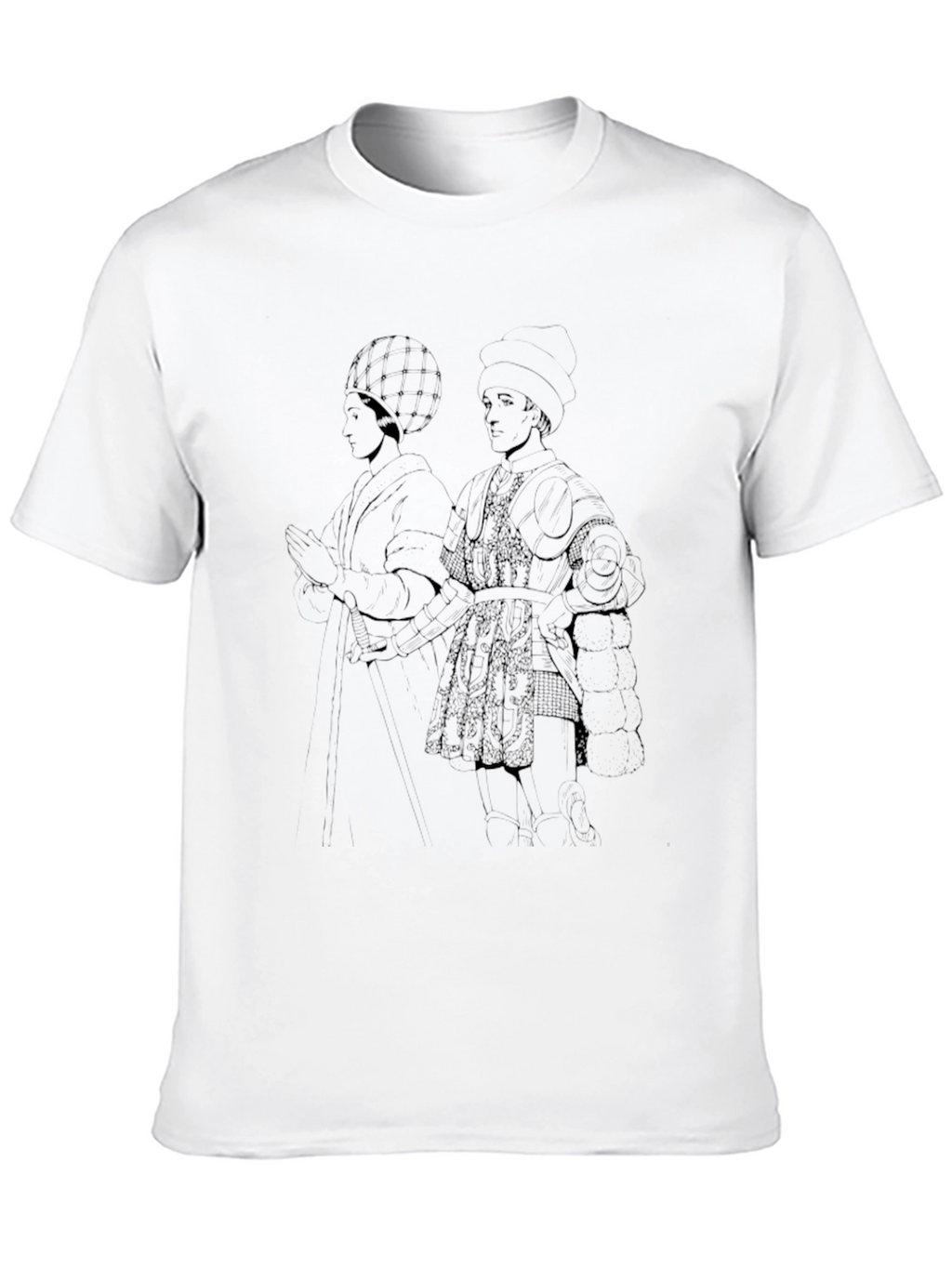 Renaissance Portrait Graphic Tee