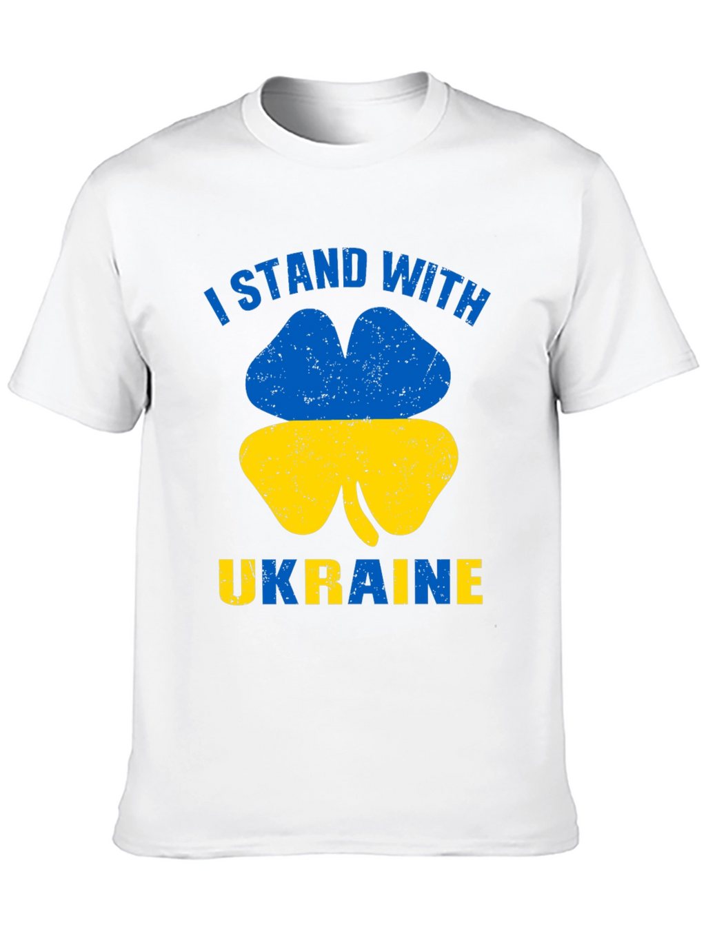I Stand With Ukraine Clover T-Shirt