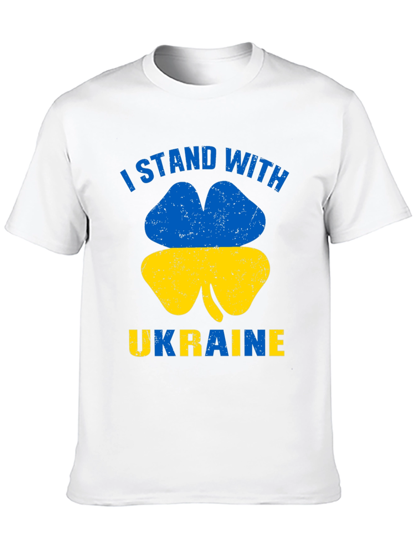 I Stand With Ukraine Clover T-Shirt