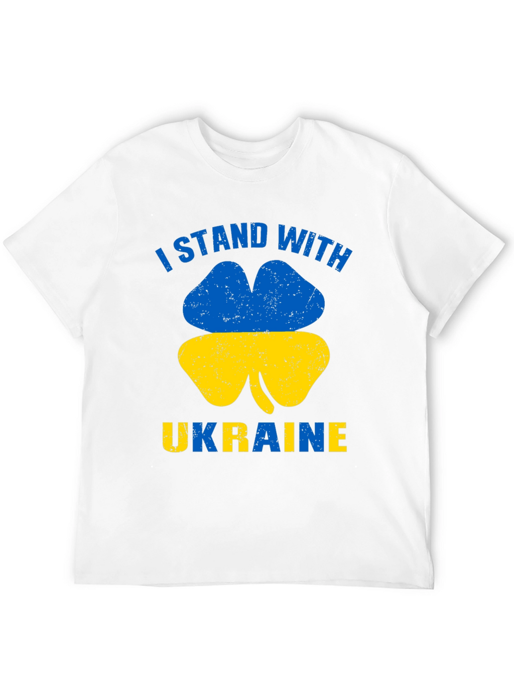 I Stand With Ukraine Clover T-Shirt